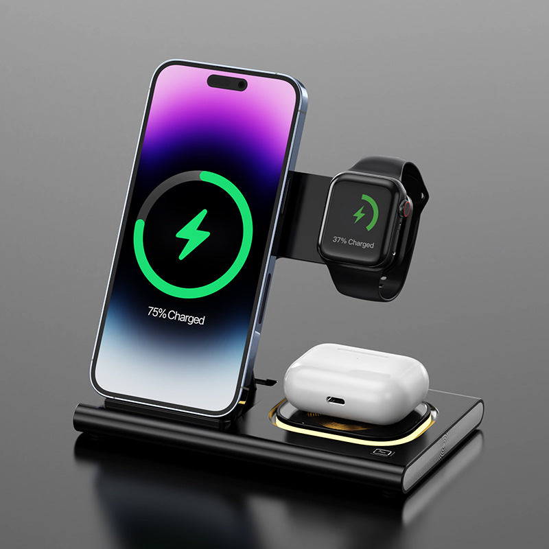 FINE LINE 3 IN 1 WIRELESS CHARGING STATION - FINE LINE QUALITY PRODUCTS