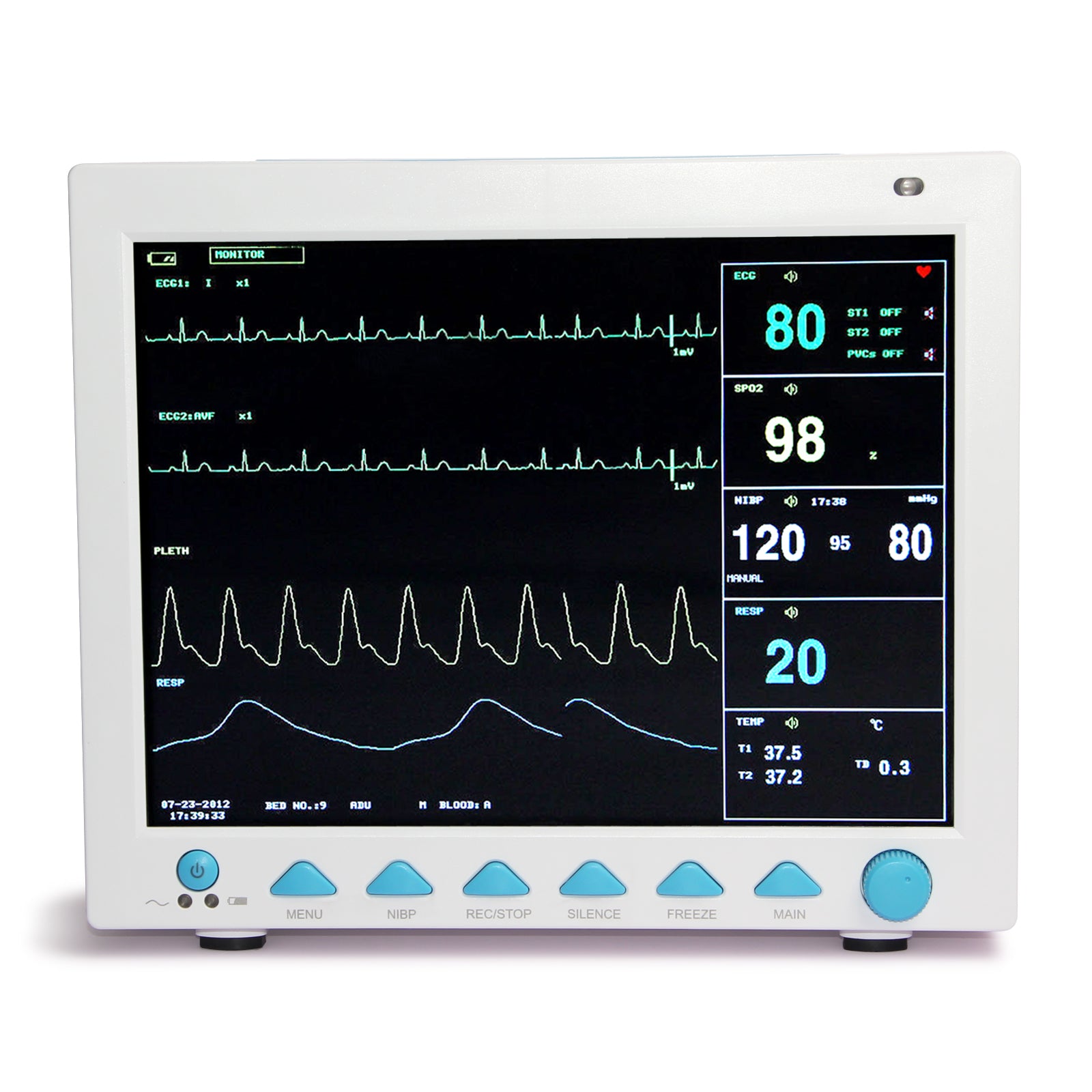 FINE LINE ETCO2 ICU PATIENT MONITOR - FINE LINE QUALITY PRODUCTS