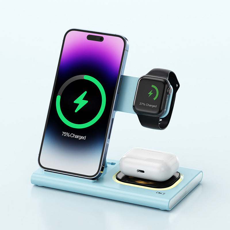 FINE LINE 3 IN 1 WIRELESS CHARGING STATION - FINE LINE QUALITY PRODUCTS