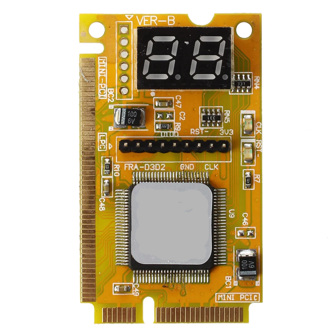 FINE LINE 2 DIGIT MINI PCI/PCI-E LPC DIAGNOSTICS TESTER - FINE LINE QUALITY PRODUCTS