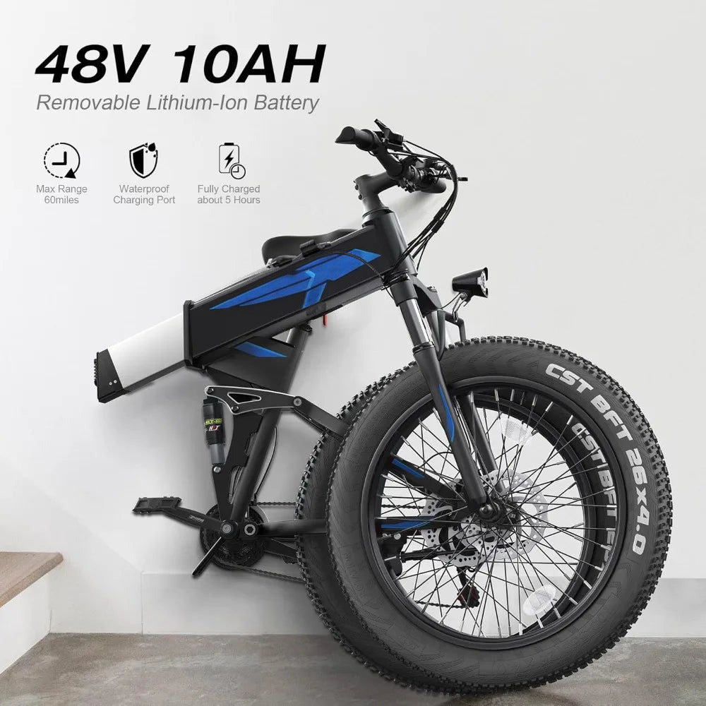 FINE LINE QUEST 5  E-BIKE WITH 48V/10AH BATTERY - FINE LINE QUALITY PRODUCTS